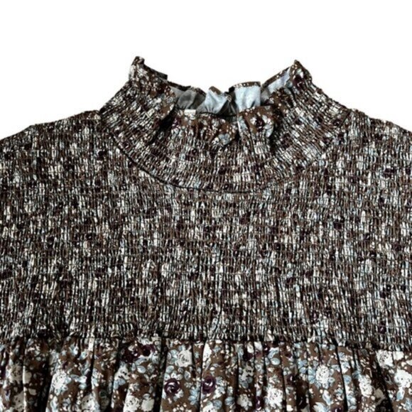 New Oak + Fort Long Sleeve Blouse Size XL - Picture 3 of 8